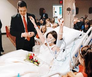 31-year-old woman with cancer dies hours after her wedding at the hospital