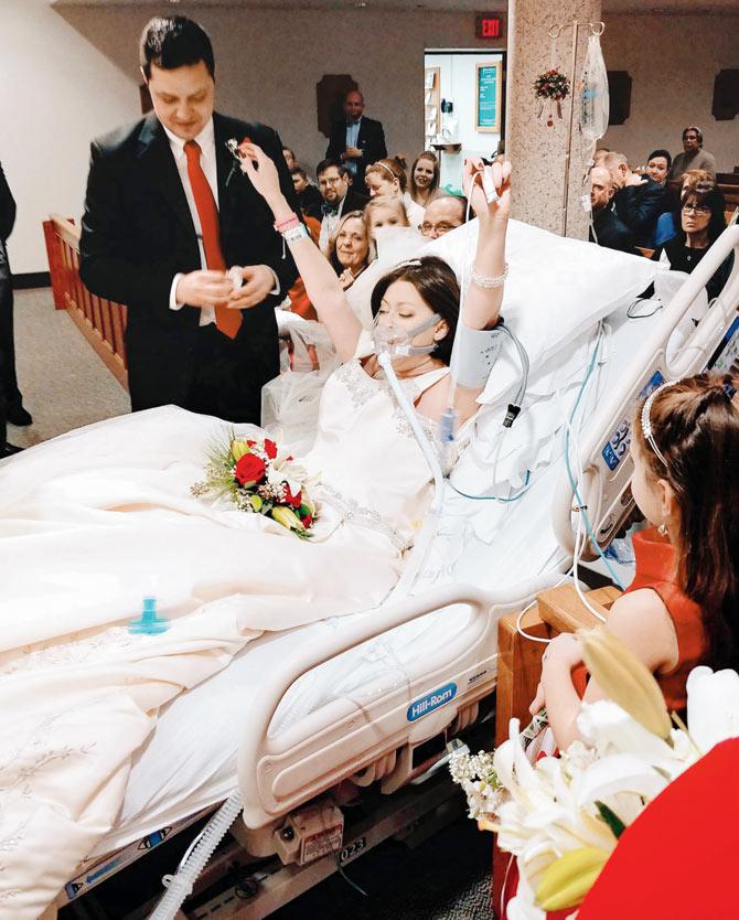 The couple fell in love after meeting in the year 2015. Pics/Facebook