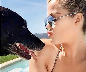 Khloe Kardashian mourns her dog's death, calls him her first child