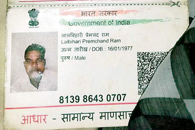 Ram Lalbihari Premchand was a Mumbra resident