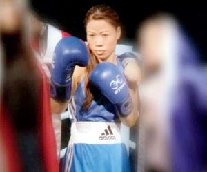 MC Mary Kom happy with her wax statue at Madame Tussauds