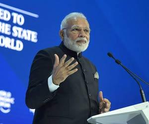 Globalistation is losing its lustre, Narendra Modi tells Davos summit
