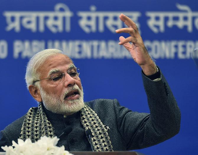 PM Narendra Modi. Pic/AFP