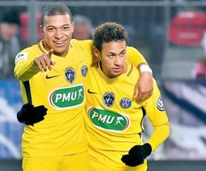 Neymar, Mbappe, Di Maria star as PSG hammer Rennes 6-1