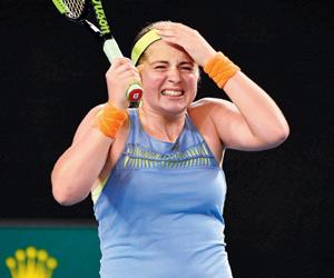 Australian Open: Jelena Ostapenko ousted after losing to Anett Kontaveit