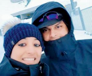 Paoli Dam and husband stranded in Switzerland