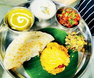 Mumbai Food: Puducherry served on a plate at hospitality school