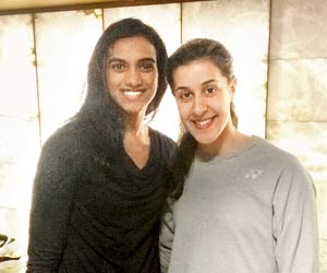 PV Sindhu's friend forever lies in on-court rival Caroline Marin