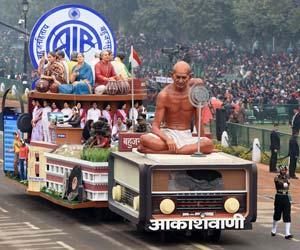 Floats showcasing India's links with ASEAN nations on display at Republic Day
