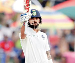 2nd Test: Kohli unbeaten on 85 keeps India's hopes alive after top-order fail