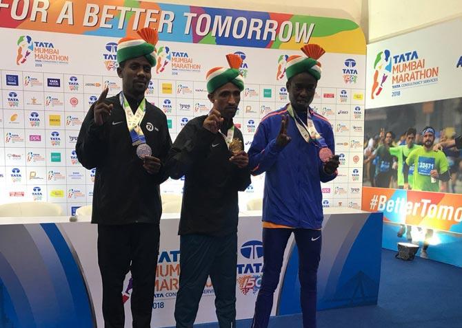 Winners of Mumbai Marathon 2018