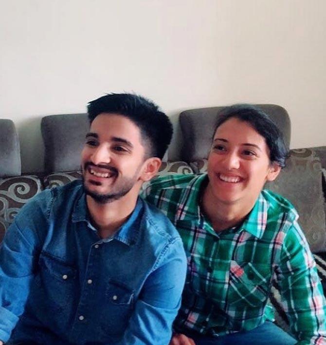 Smriti Mandhana was totally inspired by her brother playing at U-16 tournaments for Maharashtra, that she took up cricket as well