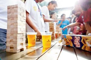 A previous edition of Beer Olympics at Doolally