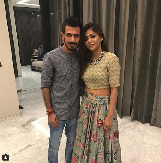 Yuzvendra Chahal, who played for India in the World Cup 2019 is very active on social media, regularly sharing pictures with friends and family