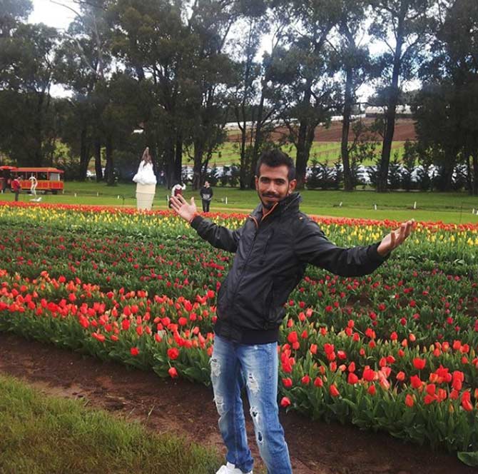 In Picture: Yuzvendra Chahal giving Shah Rukh Khan competition by perfecting the SRK pose