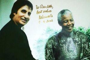 Amitabh Bachchan gets nostalgic on Nelson Mandela's birth anniversary 