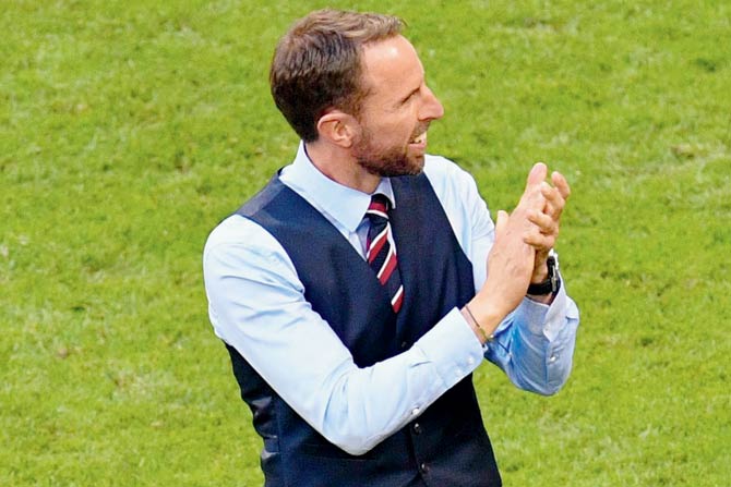 Gareth Southgate. Pic/AFP