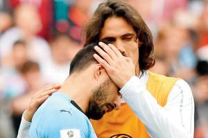 FIFA World Cup 2018: Cavani's absence cost us dearly vs France, says Luis Suarez