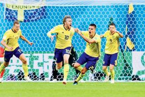 FIFA World Cup 2018: Sweden go past Switzerland to enter quarters