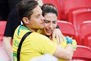 FIFA World Cup 2018: Glimpses of mourning fans after Brazil crash out