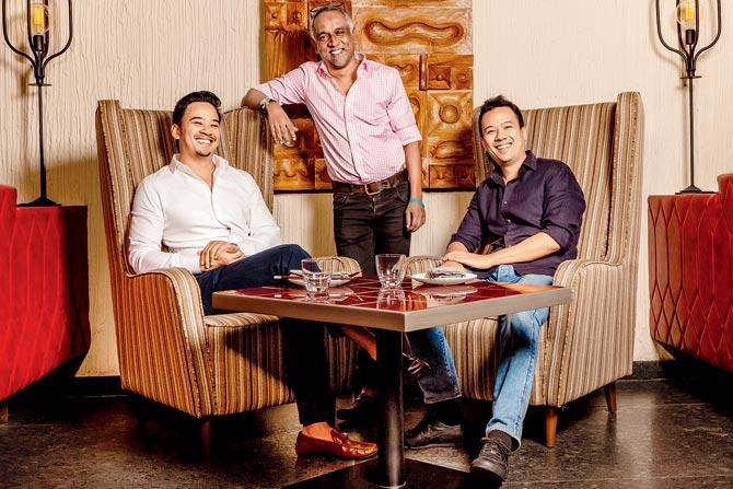 Keenan and Ryan Tham with Kishore DF