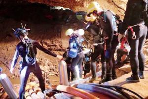 Good news as four more boys rescued from Thai caves