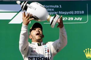 F1: This win is a bonus, says Lewis Hamilton after Hungarian GP win