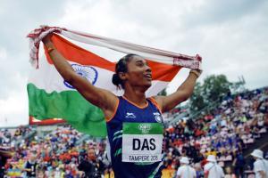 Amitabh Bachchan, Akshay Kumar, others congratulate Hima Das for winning gold
