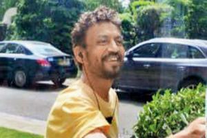 Irrfan Khan appears to have lost weight during treatment