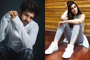 Kartik Aaryan and Kriti Sanon prepare for Luka Chuppi