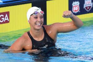 Kathleen Baker breaks 100m backstroke record