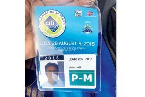 Leander Paes in for shock after name on accreditation card reads 'Leandor Paez'