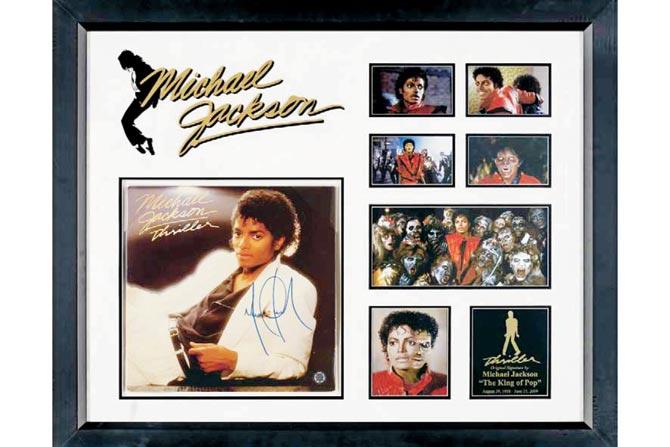 If your heart beats for the King of Pop, pick the autographed LP record of Thriller, one of the highest-selling records of all time. Also check out the autgraphed LP of We Are The World by Jackson, that comes with a CD cover