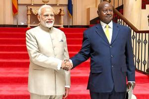 Narendra Modi thanks Uganda for hosting Indian community