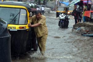 Mumbai Rains: City reels under torrential rain, bridge closed for traffic