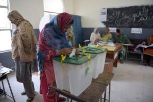 Voting underway for Pakistan general election