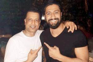 Sanjay Dutt's friend Vicky Kaushal meets Paresh Ghelan 