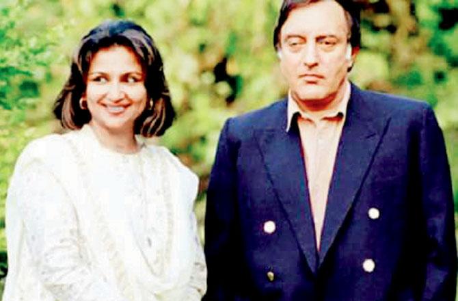 Mansoor Ali Khan Pataudi and Sharmila Tagore