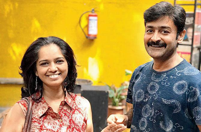 Sheetal R and Rohit Tiwari, the founders of OverAct