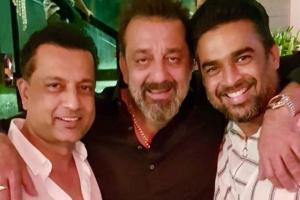 Sanjay Dutt 59th birthday: R Madhavan, Amrita Arora attend bash