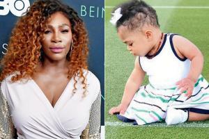 Serena Williams 'cried' as she missed Olympia take her first steps