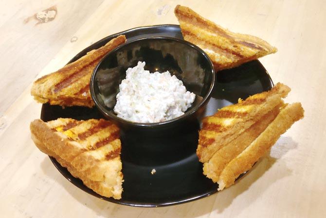 Cottage Cheese Sandwich