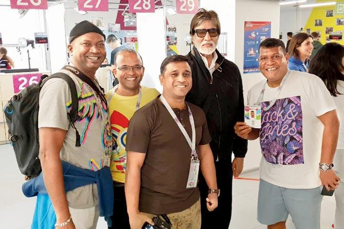 Big B in RussiaMalad residents (left to right) Nicholas D