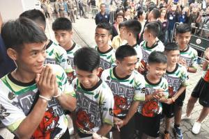 Thai cave rescue: Being found was a miracle, say boys