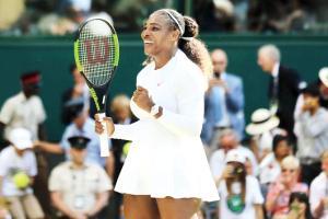 Serena Williams comes back from a set down to enter Wimbledon semi-final