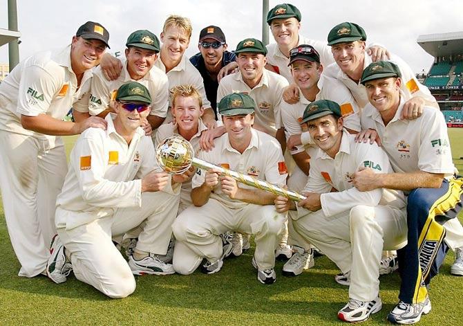 australian test team 2001