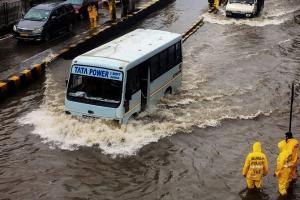 Mumbai Rains: Heavy showers continue to batter Mumbai, trains delayed