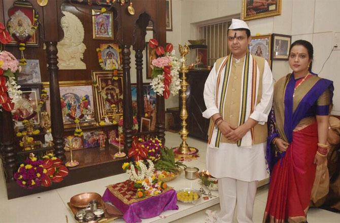 Devendra Fadnavis skips puja in Pandharpur, performs ritual at home. See Photos