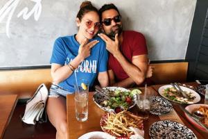 Esha Deol and cousin Abhay Deol catch up over lunch