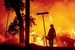 Thousands flee as California wildfire wreaks devastation